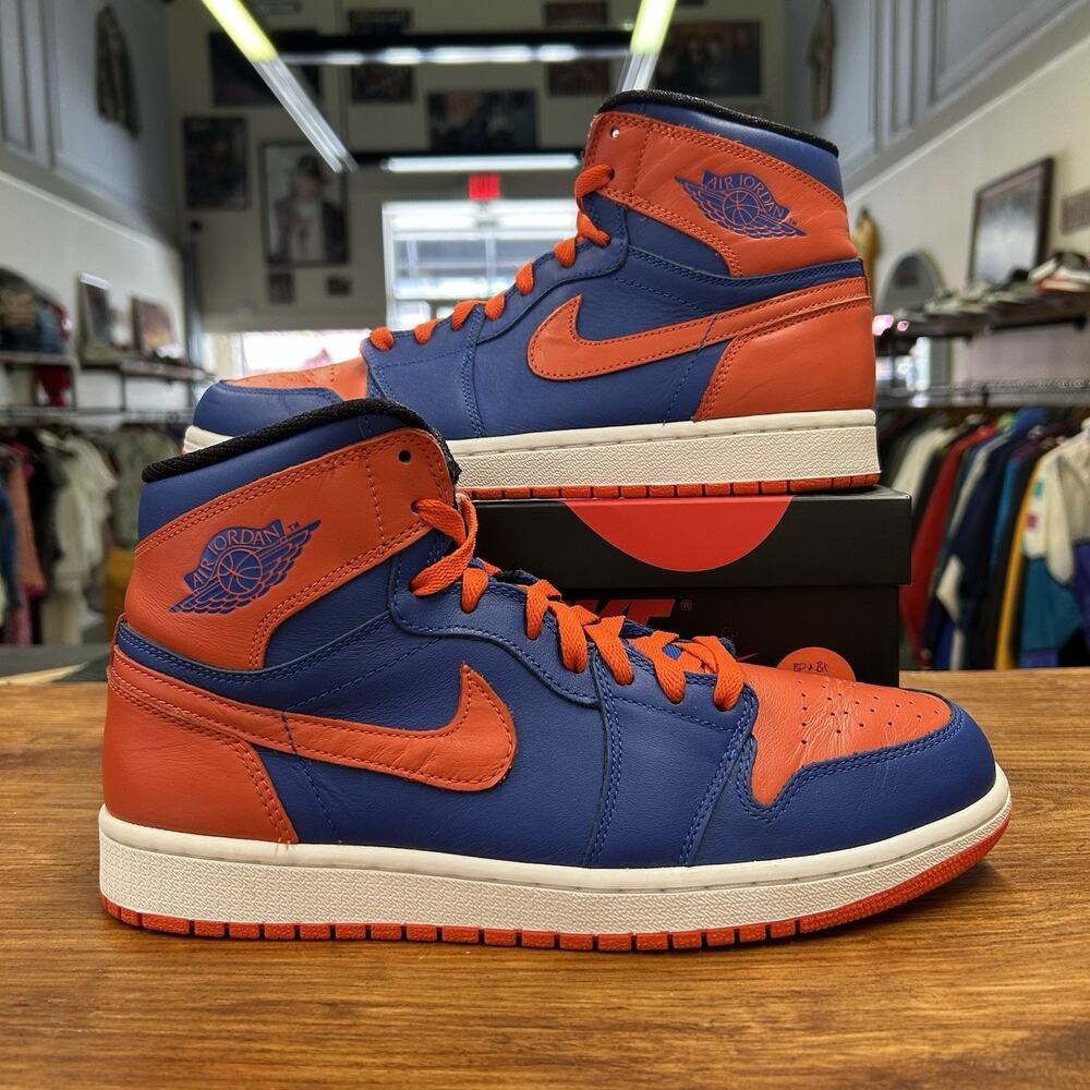 Size 10 - Air Jordan 1 Retro OG High Knicks OG All Worn Once